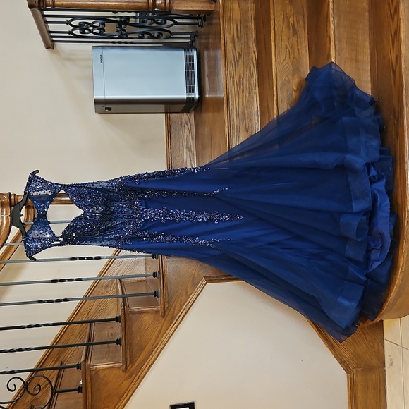 Dresses & Skirts - Jovani Royal Blue Formal Mermaid Dress
